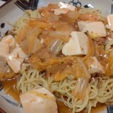 白菜入り麻婆焼きそば